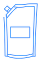 Doy pack pouch Color Outline icon