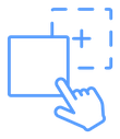 Drag and drop icon