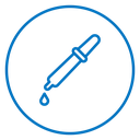 Dropper Pipette Color Outline icon