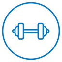 Dumbbell icon