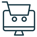 E commerce platform icon