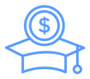 Education cost Color Outline icon