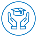Education insurance icon