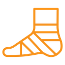 Elastic bandage icon
