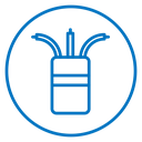 Electric cable icon