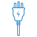 Electrical plug icon