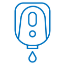 Electrical soap box icon