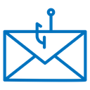 Email phishing icon