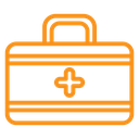 Emergency kit icon