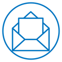Envelope open icon