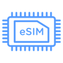 eSIM Chip Card icon