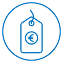 Euro Price Tag Coin icon