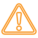 Exclamation danger icon