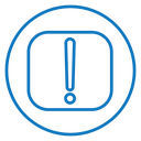 Exclamation interface Color Outline icon