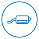 Exhaust pipe icon