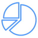 Exploded Pie Chart icon