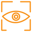 Eye scanner icon