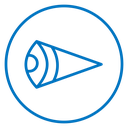 Eye side icon