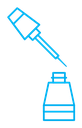 Eyeliner bottle icon