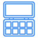 Eyeshadow Palette Grid icon