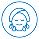 Face washing icon
