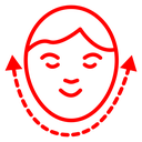 Facelift Jawline Arrows icon