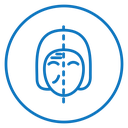Facelifting procedure icon