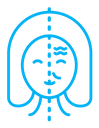 Facelifting procedure icon