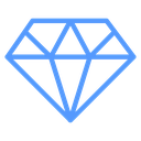 Faceted Diamond Gem icon