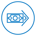 Fast pay icon