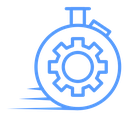 Fast processing icon