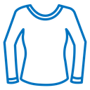 Female sweater icon