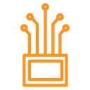 Fiber optic cable icon