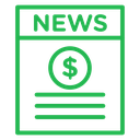 Financial News Dollar icon