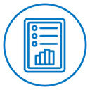 Financial report icon