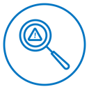 Finding problem icon