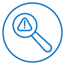 Finding problem icon