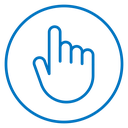 Finger Color Outline icon