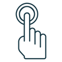 Finger control icon