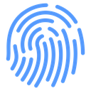 Fingerprint Color Outline icon