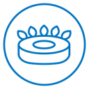 Fire burner icon