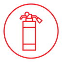 Fire extinguisher icon