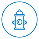 Fire hydrant 2 icon