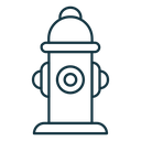 Fire hydrant icon