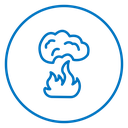 Fire smoke 2 icon