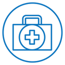 First aid box icon