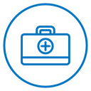 First aid box icon