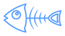 Fish bone icon