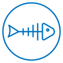 Fish bones icon