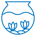 Fish bowl icon